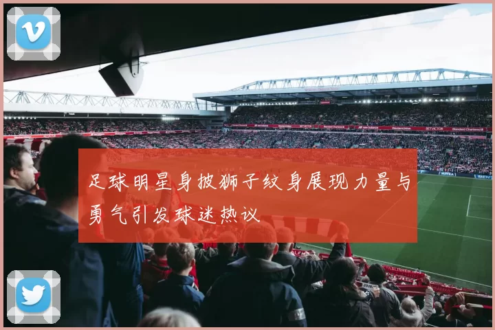 足球明星身披狮子纹身展现力量与勇气引发球迷热议